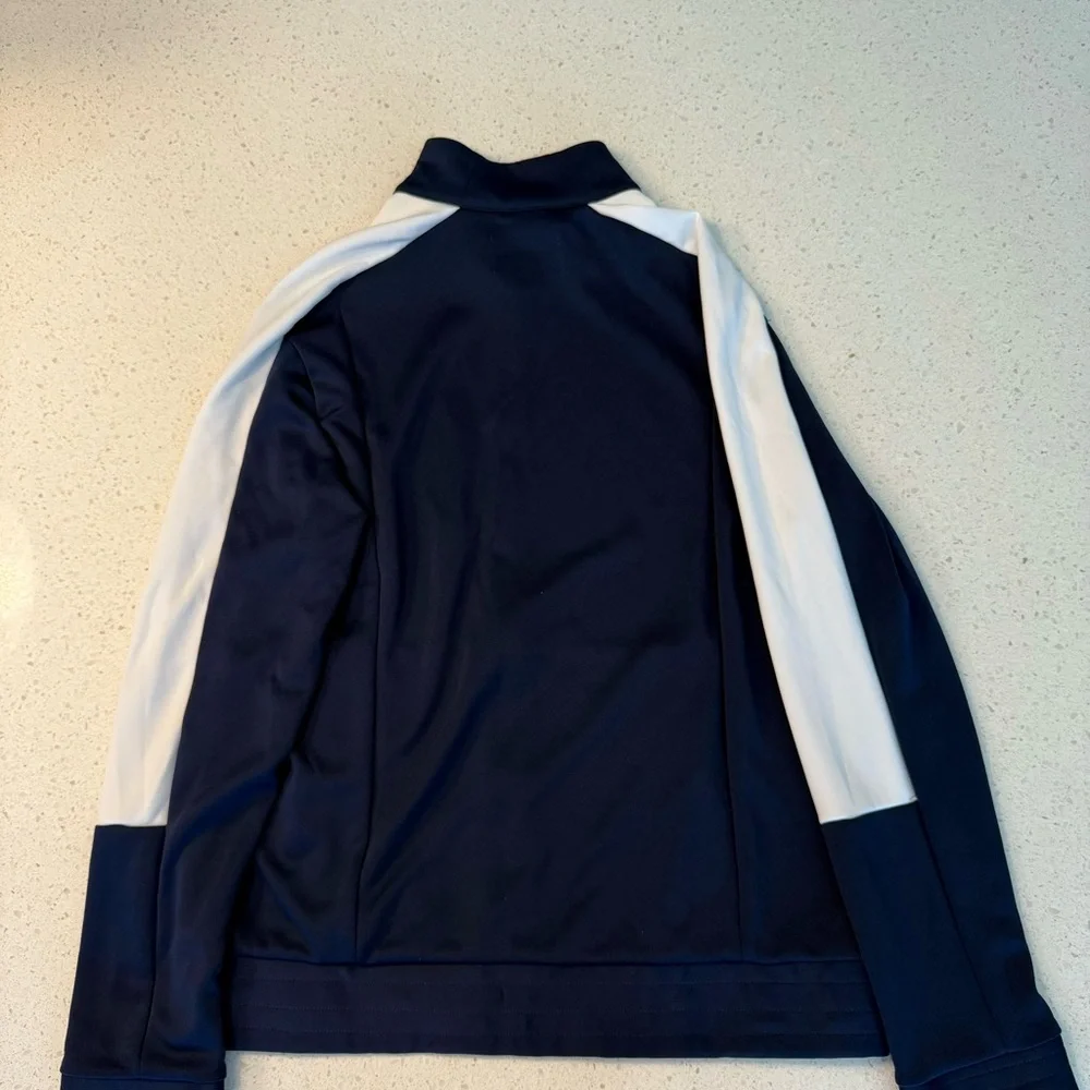 Air Jordan Nike Zip-Up Track Jacket - Navy Blue- Men's Size L Large